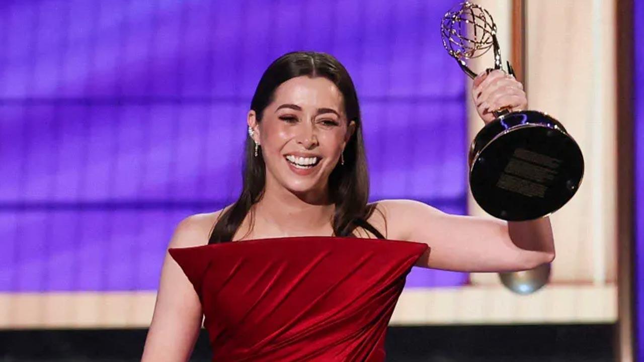 Emmy winner Cristin Milioti reveals she wrote her speech on back of her therapy notes