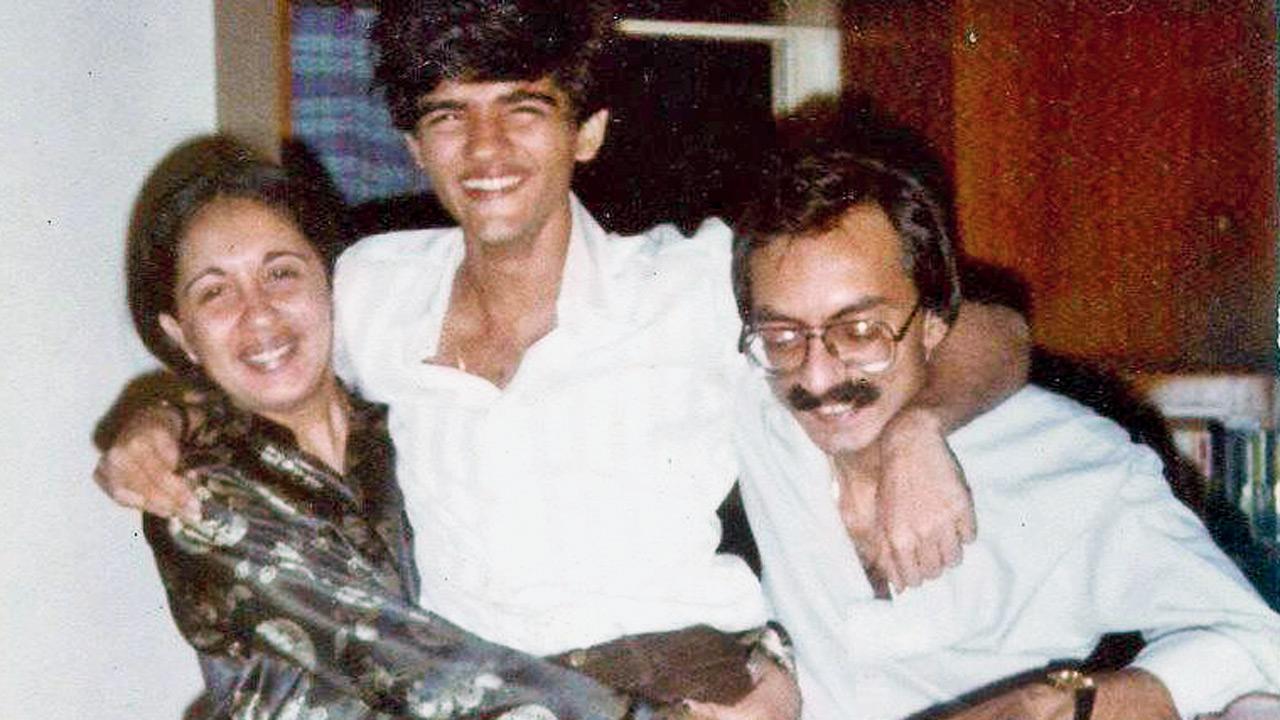 Munawar and Parvana Noorani with young Ehsaan