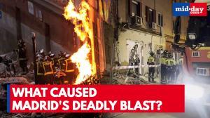Madrid Cafe Explosion: 1 Dead, 21 Injured in Vallecas Blast; Fire Crews Rescue S
