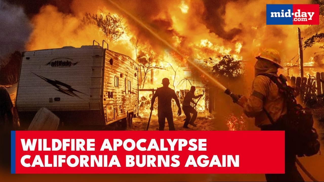 California Wildfires DESTROY Historic Gold Rush Town; 13,000 Acres Burn