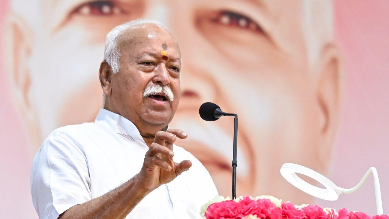 The RSS chief on Friday said tariffs were imposed on India out of fear of what might happen to them if the country became stronger