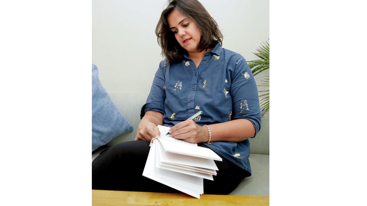 Neha has spent a lot of her life cataloguing everything she’s been through to cope with her trauma. PIC/NISHAD ALAM