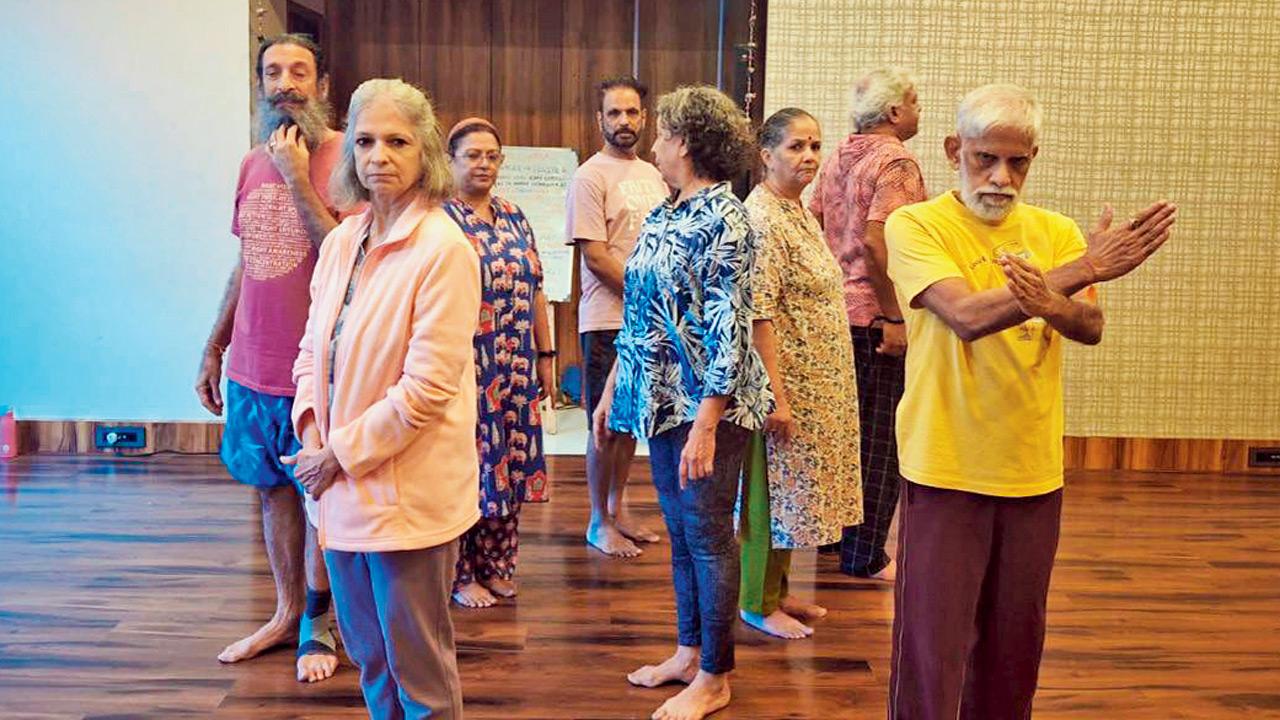 The eight-member team rehearses at an Andheri studio. PICS COURTESY/AVANTIKA BAHL