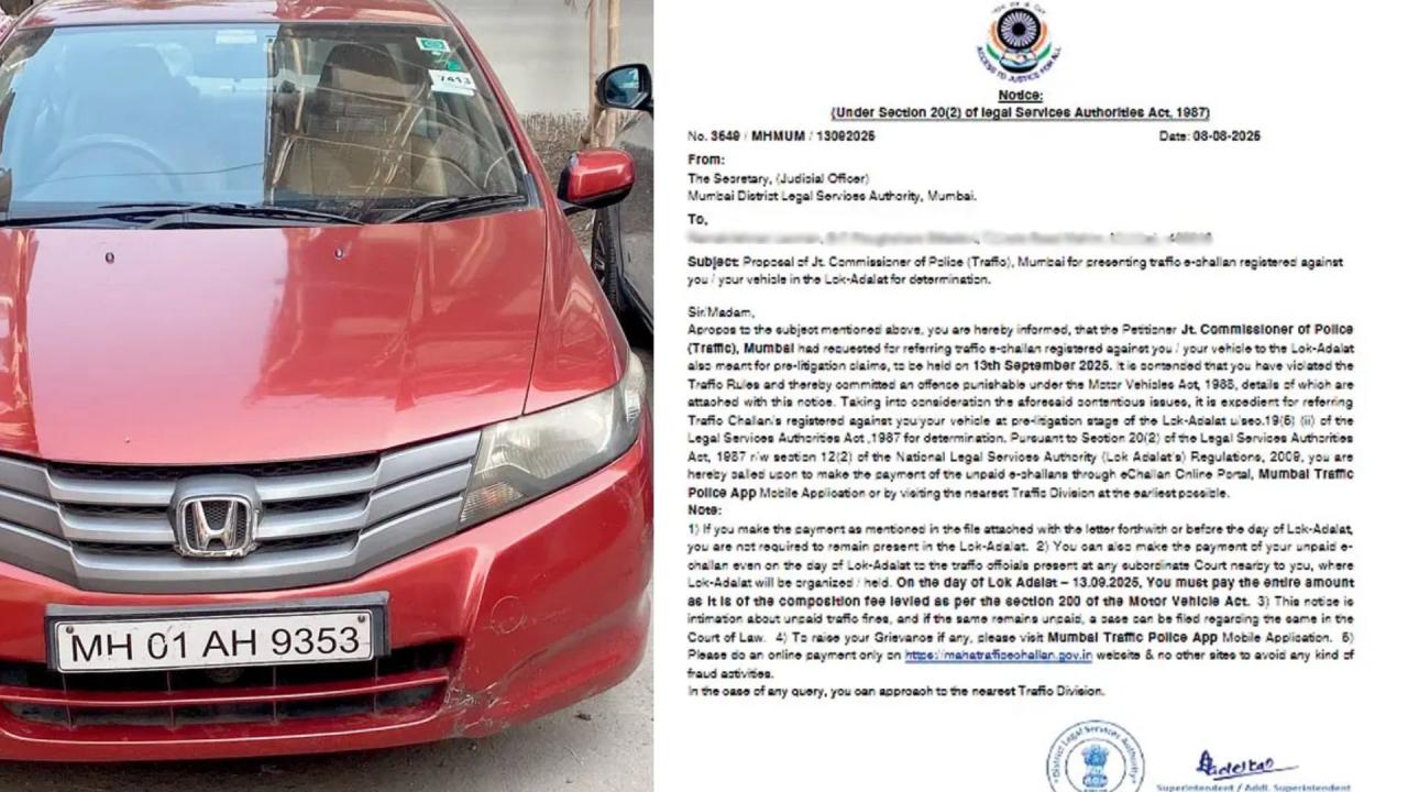 Mumbai: Two years after selling car, man gets notice over fine