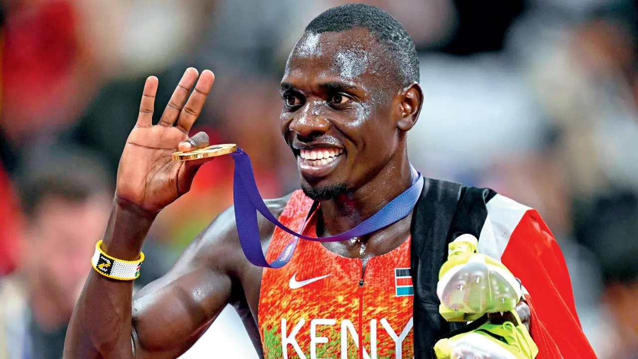 Kenya’s Wanyonyi wins 800 metres gold at World Championships