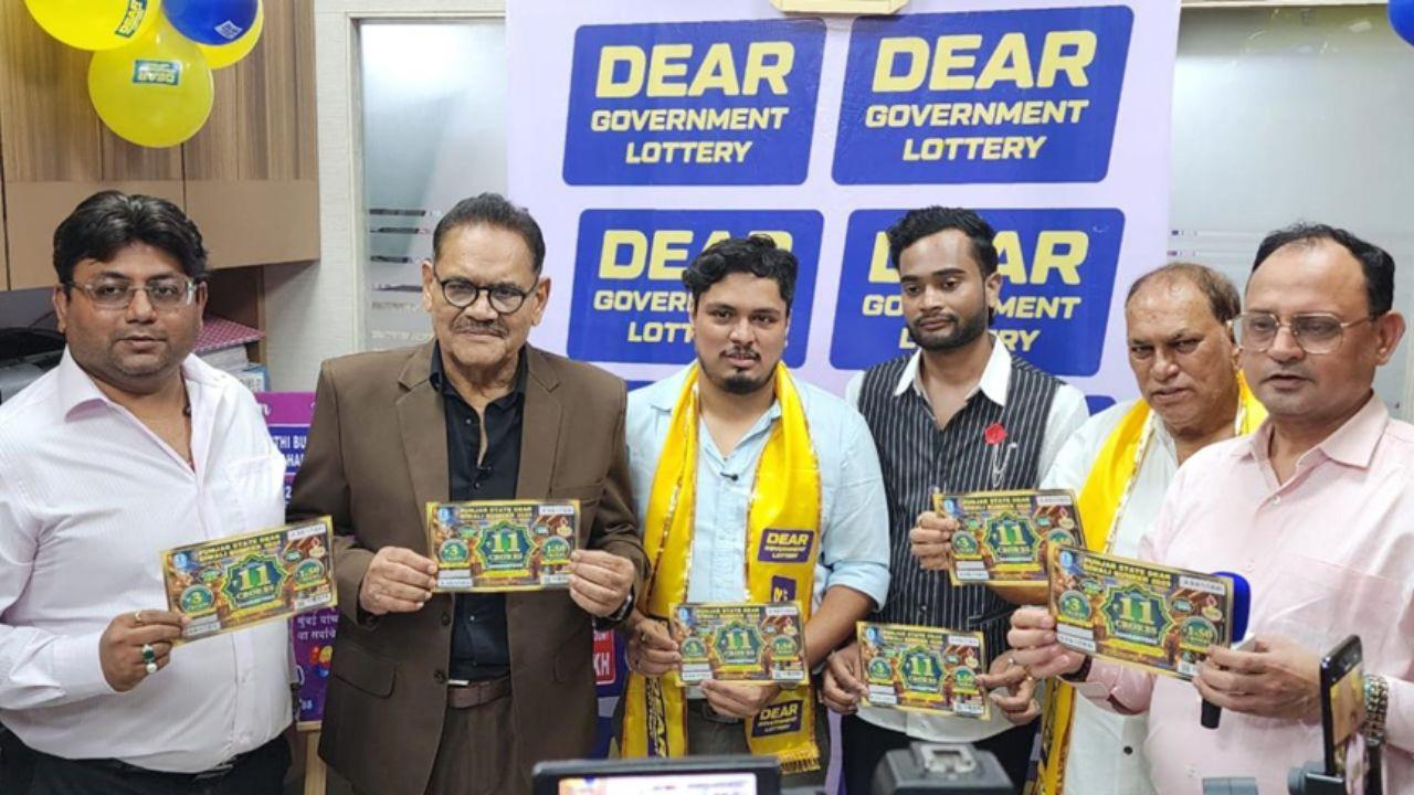 Dear Lottery Celebrates Rs. 3 Crore ticket win with Felicitation Ceremony, Mushtaq Khan Honours Stockist and Seller