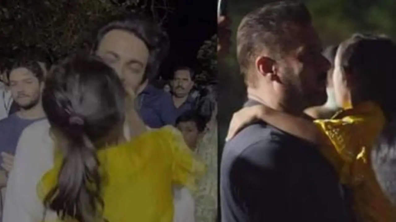 Salman Khan and family bid farewell to Ganesha dancing to the beats of dhols