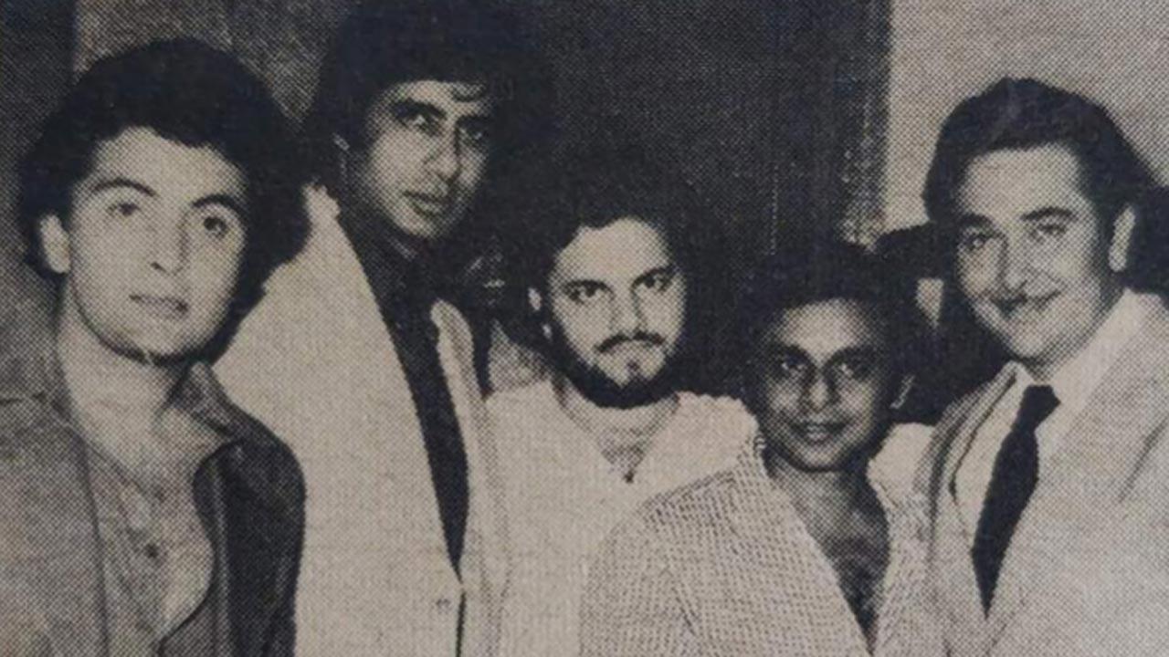Nitin recalls first show post father’s death, shares pics with Big B, Raj Kapoor