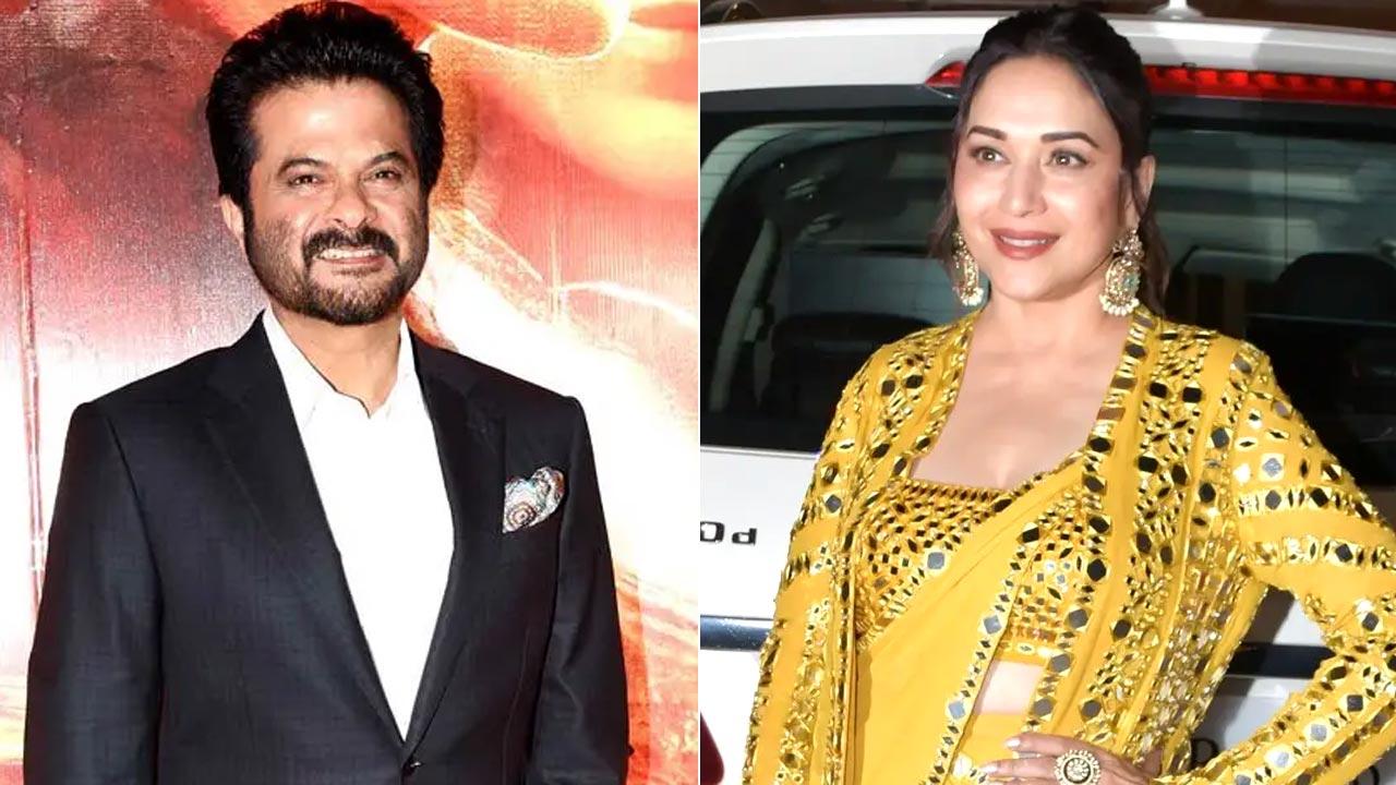 When Madhuri Dixit exposed the on set food habit of Anil Kapoor