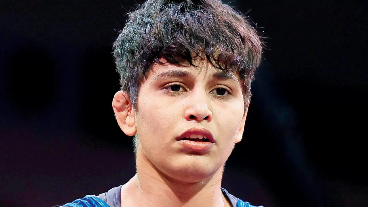 India's Antim Panghal clinches bronze medal in freestyle wrestling