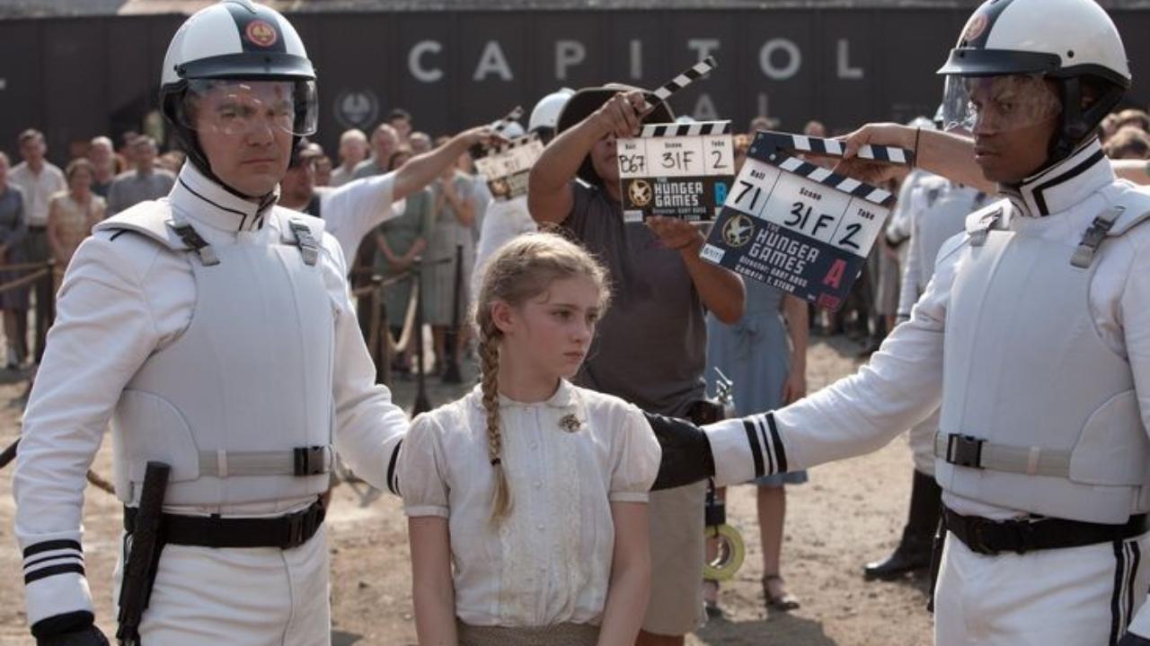 Hunger Games
The series available on Netflix and Amazon prime is set in a world where the Capitol rules the districts with fear and deadly games, Katniss Everdeen volunteers to save her sister. Her courage sparks a rebellion, showing how ordinary people can fight against a cruel and unfair system.