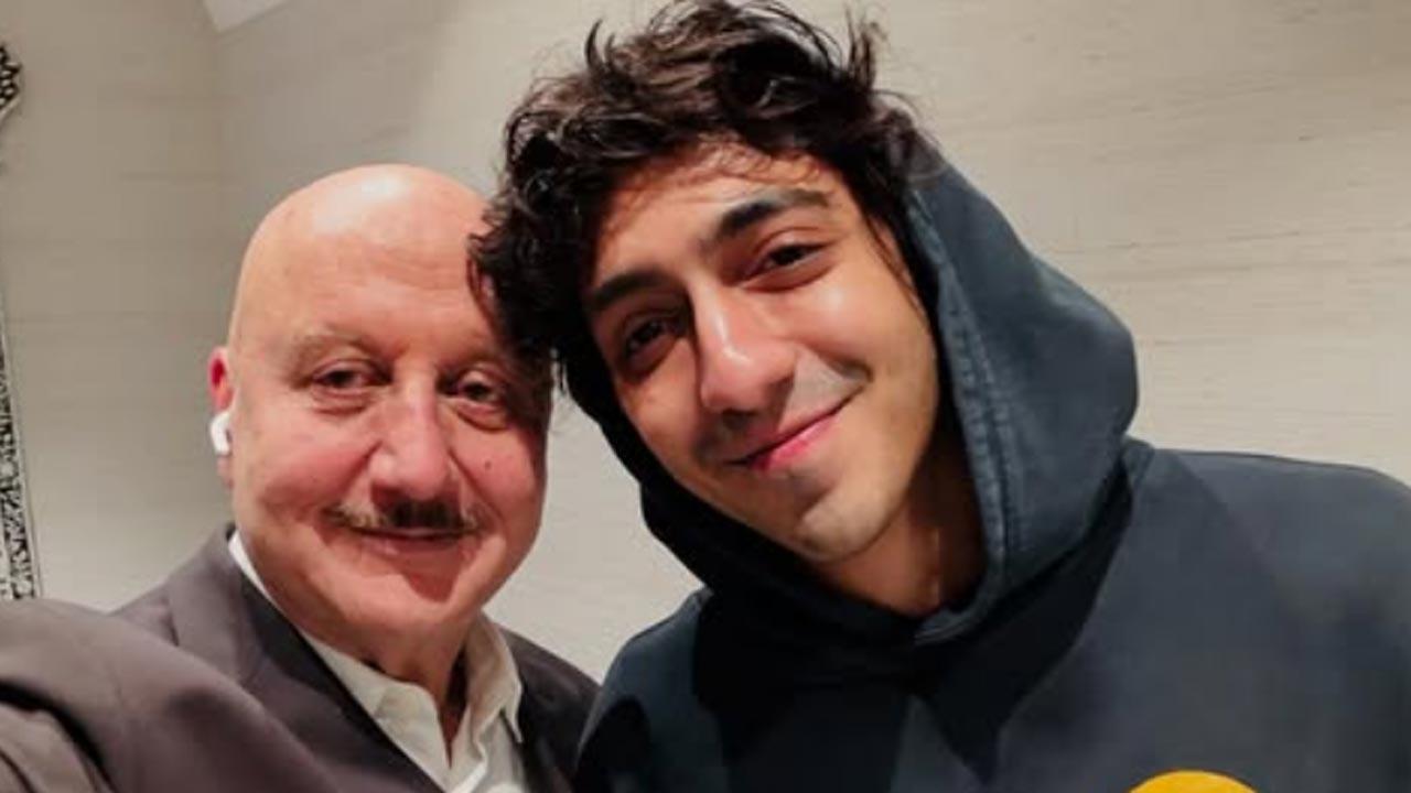 Anupam Kher meets Gen Z star Ahaan Panday: ‘No generation gap here’