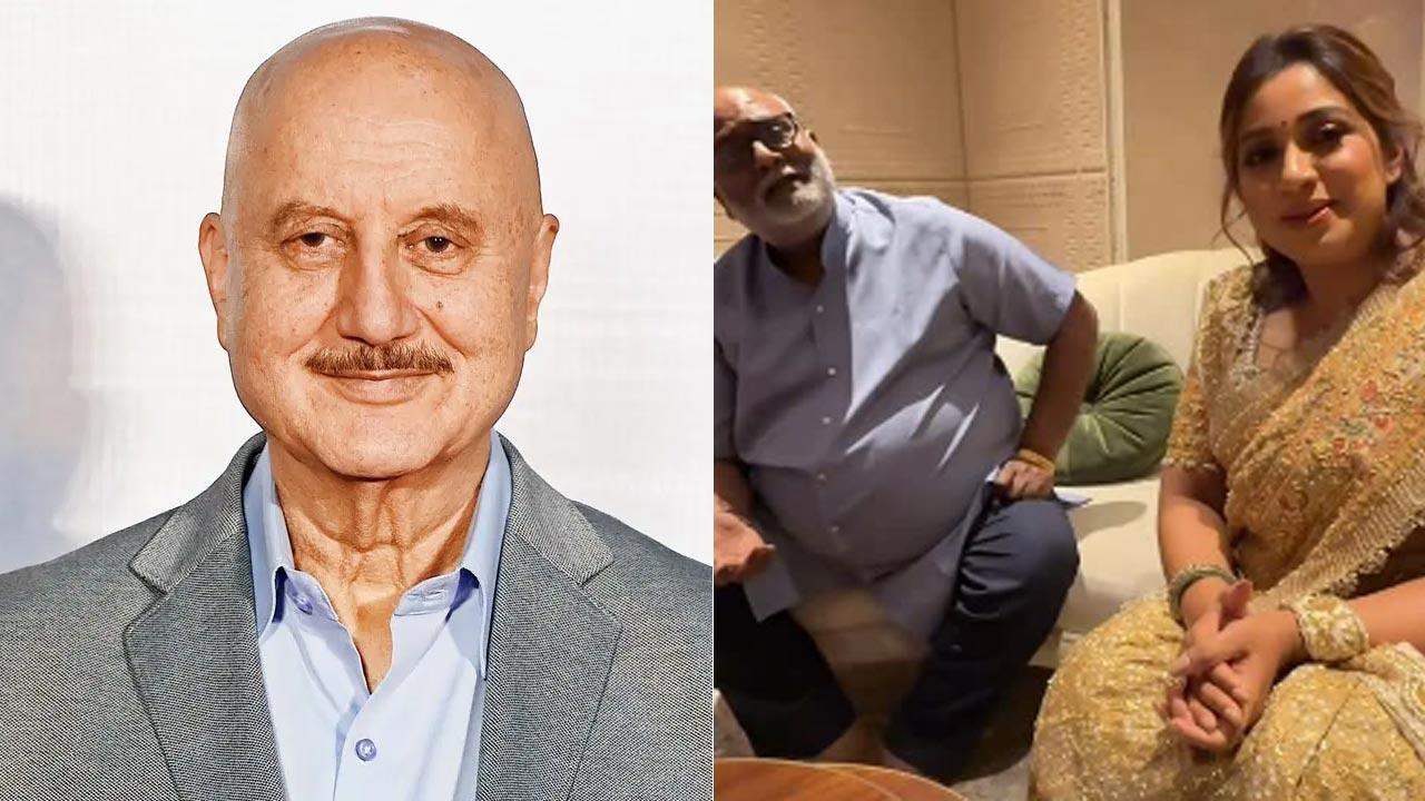 Anupam Kher calls meeting Shreya Ghoshal and MM Keeravaani a `magical encounter`
