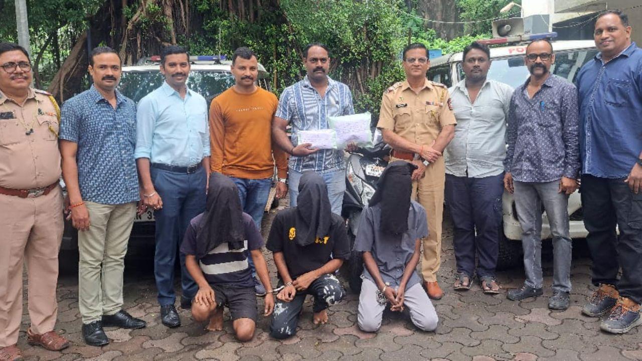 Three arrested for stealing Rs 4.11 lakh from Bollywood Park in Film City