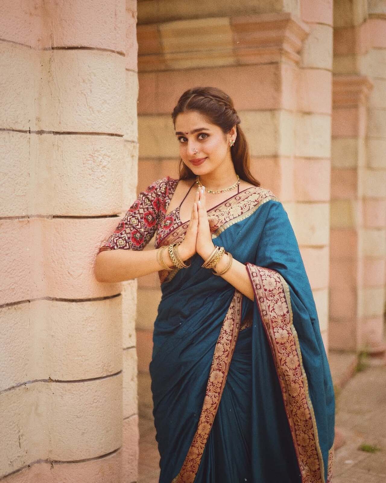 Marathi mulgi vibes, Ayesha goes for the authentic pick 