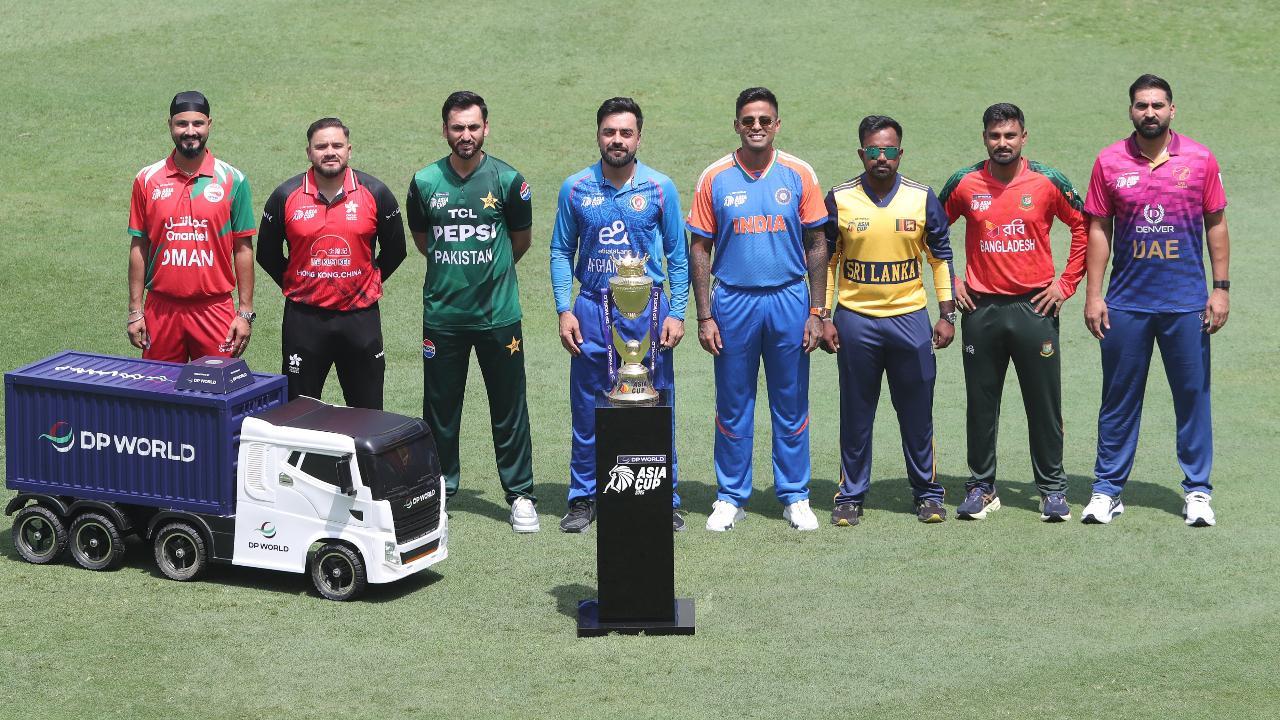 Captains convene in Dubai as Asia Cup 2025 set to begin