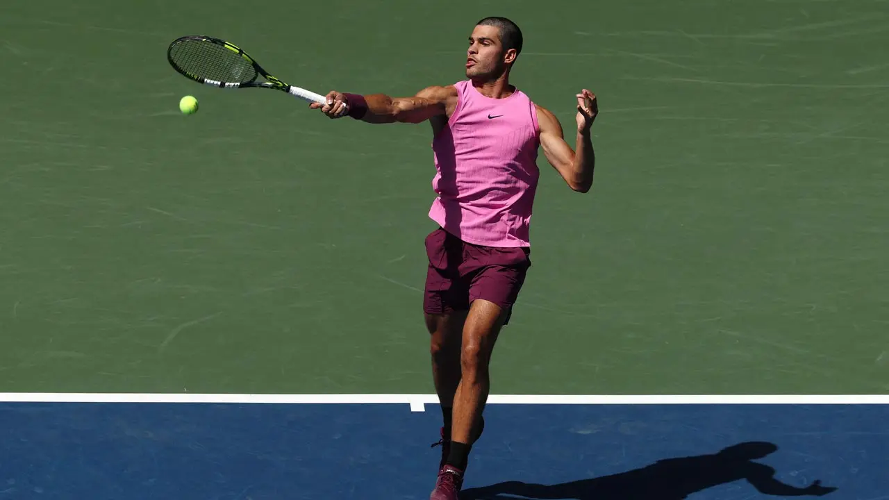 US Open 2025: Alcaraz defeats Arthur Rinderknech; seals quarter-final berth