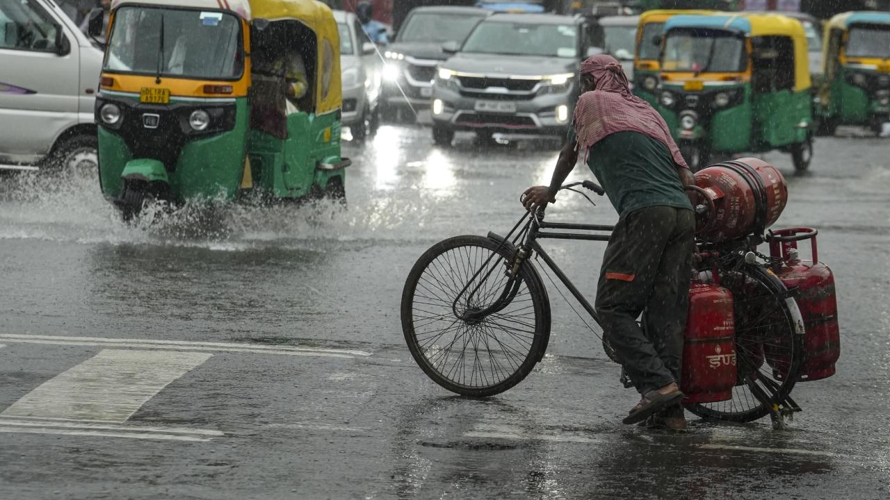 ersistent rainfall and thunderstorms are currently affecting Delhi, leading to possible delays in flight operations. Our teams are closely monitoring the situation to ensure your journey resumes as soon as conditions improve,