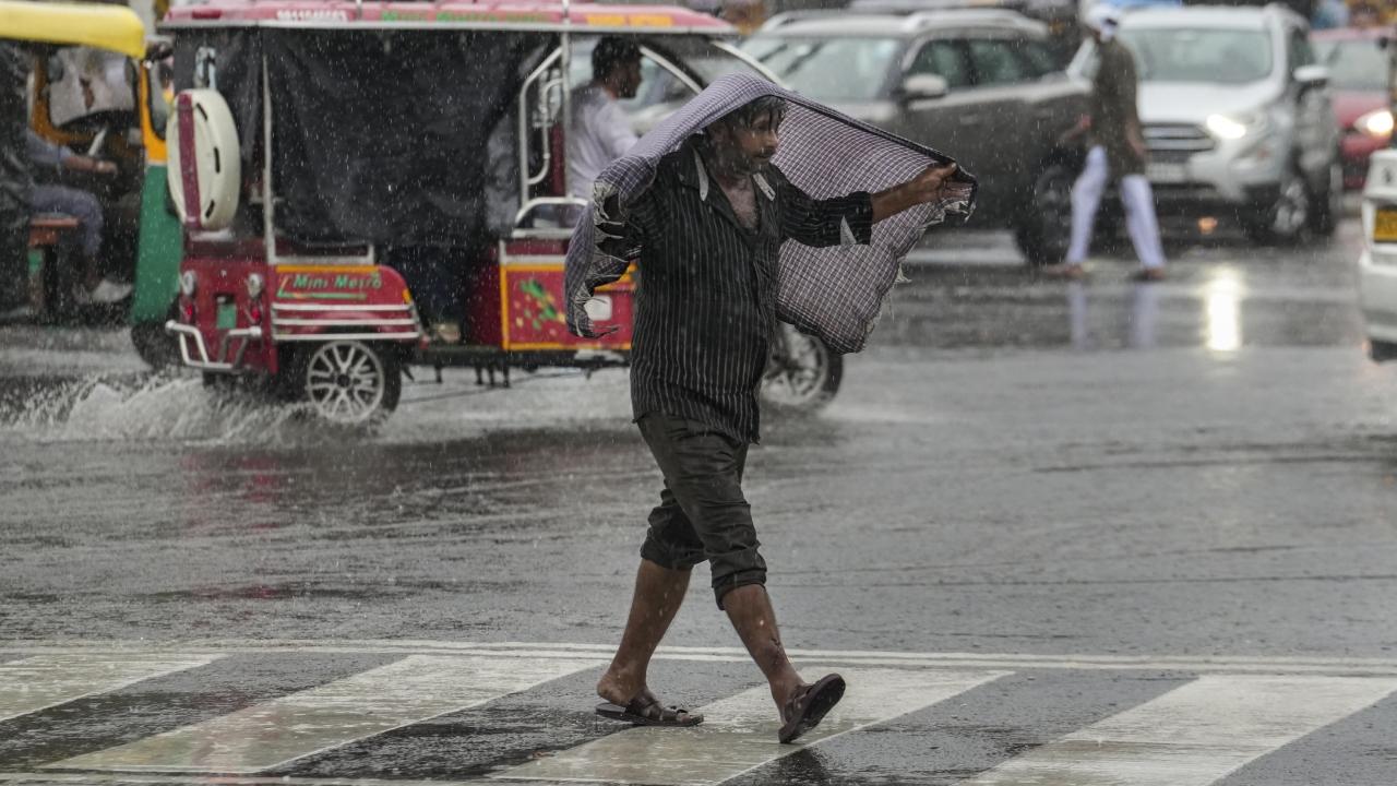 Heavy traffic was also reported in northwest Delhi, with areas around Netaji Subhash Place in Pitampura and major stretches of the Outer Ring Road witnessing slow-moving vehicles, according to the PTI