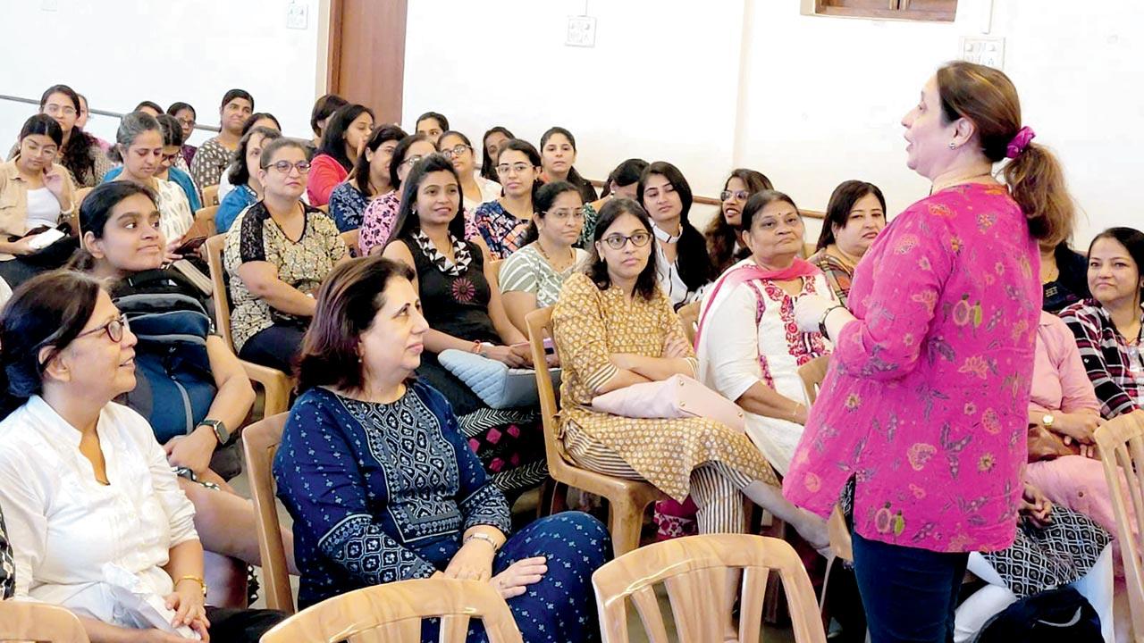 A moment from a previous session. Pic Courtesy/Childreach