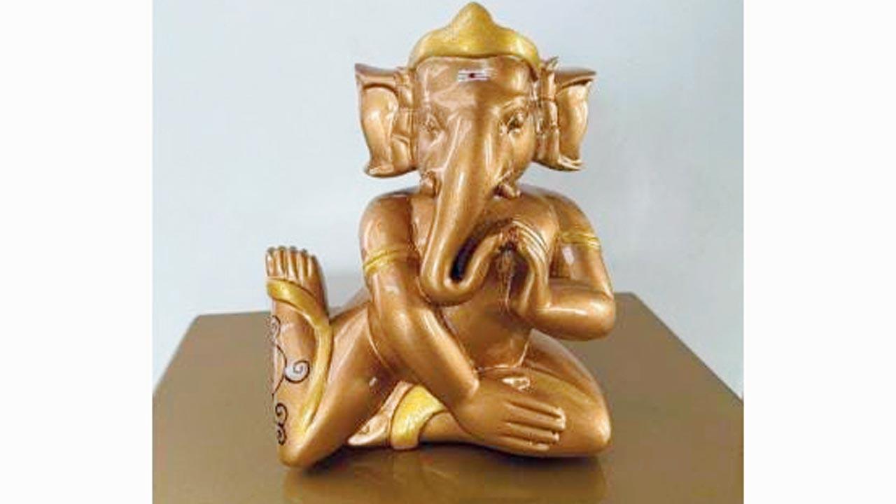 Ganesha, by Ramesh Gorjala. Pic Courtesy/India Art Festival