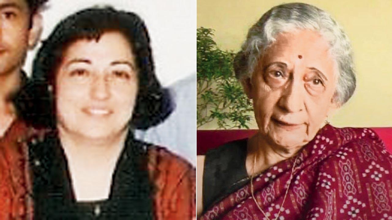 Dr Shernaz Cama; (right) Dr. Armaity Desai. Pics courtesy/@Parsi Zoroastrians Worldwide - The Hyderabadi Page
