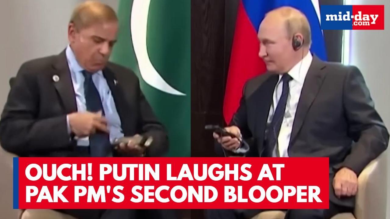 Shehbaz Sharif's Viral Headset Struggle with Putin - What REALLY Happened