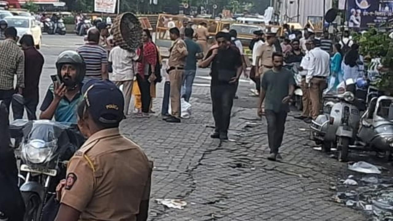 The police has made elaborate security arrangements on the routes of the procession