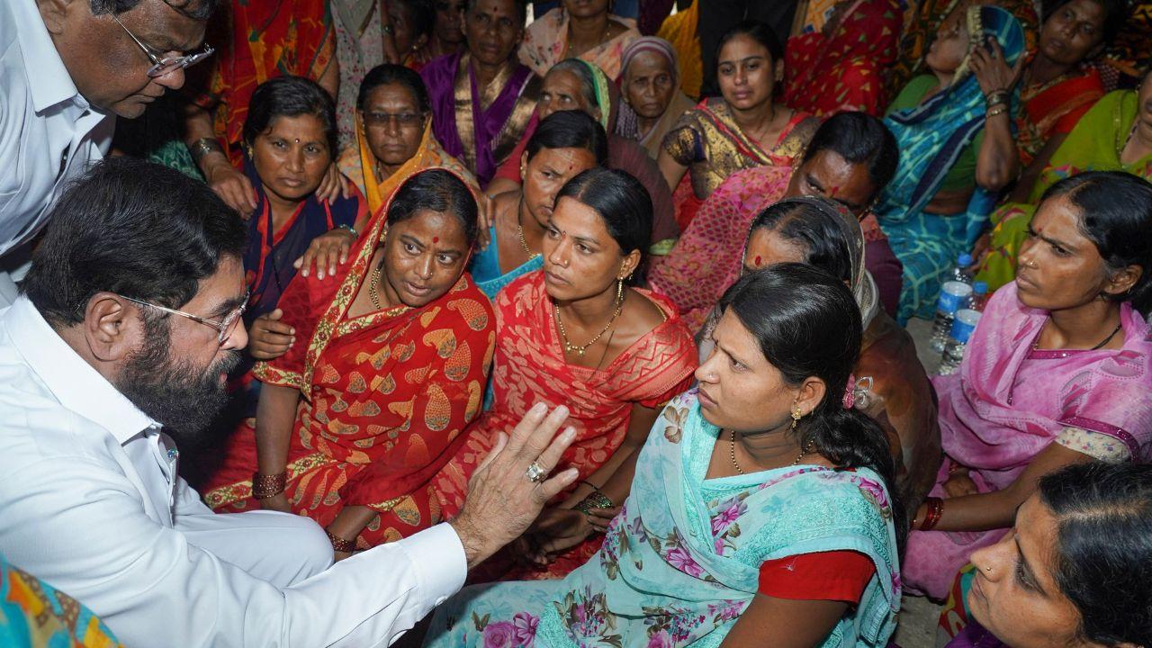 Maharashtra Deputy Chief Minister Eknath said on Wednesday that the government would provide all possible assistance to rain-hit farmers in the state. PIC/PTI