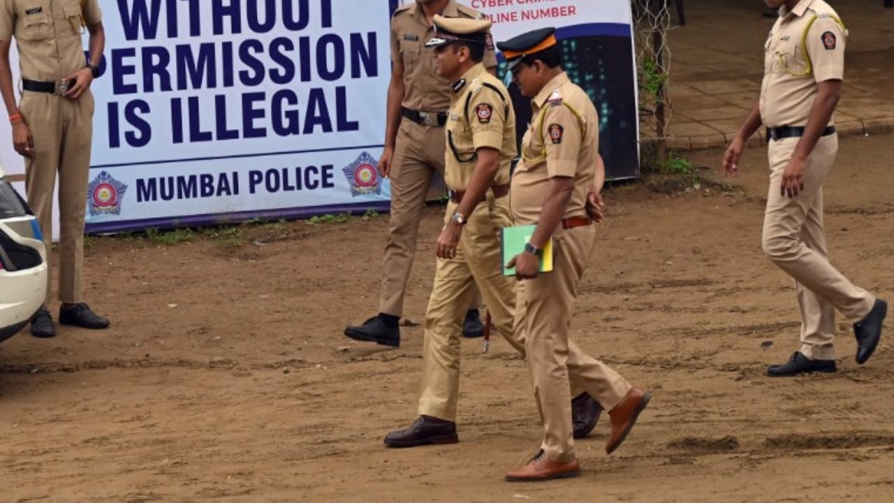 Chowpatty in south Mumbai's Girgaon is one of the most popular immersion sites in the city