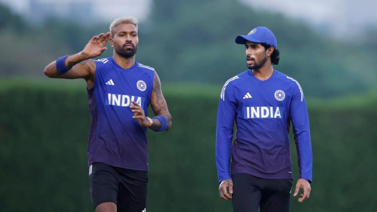 Hardik Pandya and Tilak Varma were also seen practising with the team. In the previous match, Pandya managed to claim a wicket by conceding 34 runs in three overs. Tilak with the willow garnered 31 runs in 31 balls, including two boundaries and a maximum