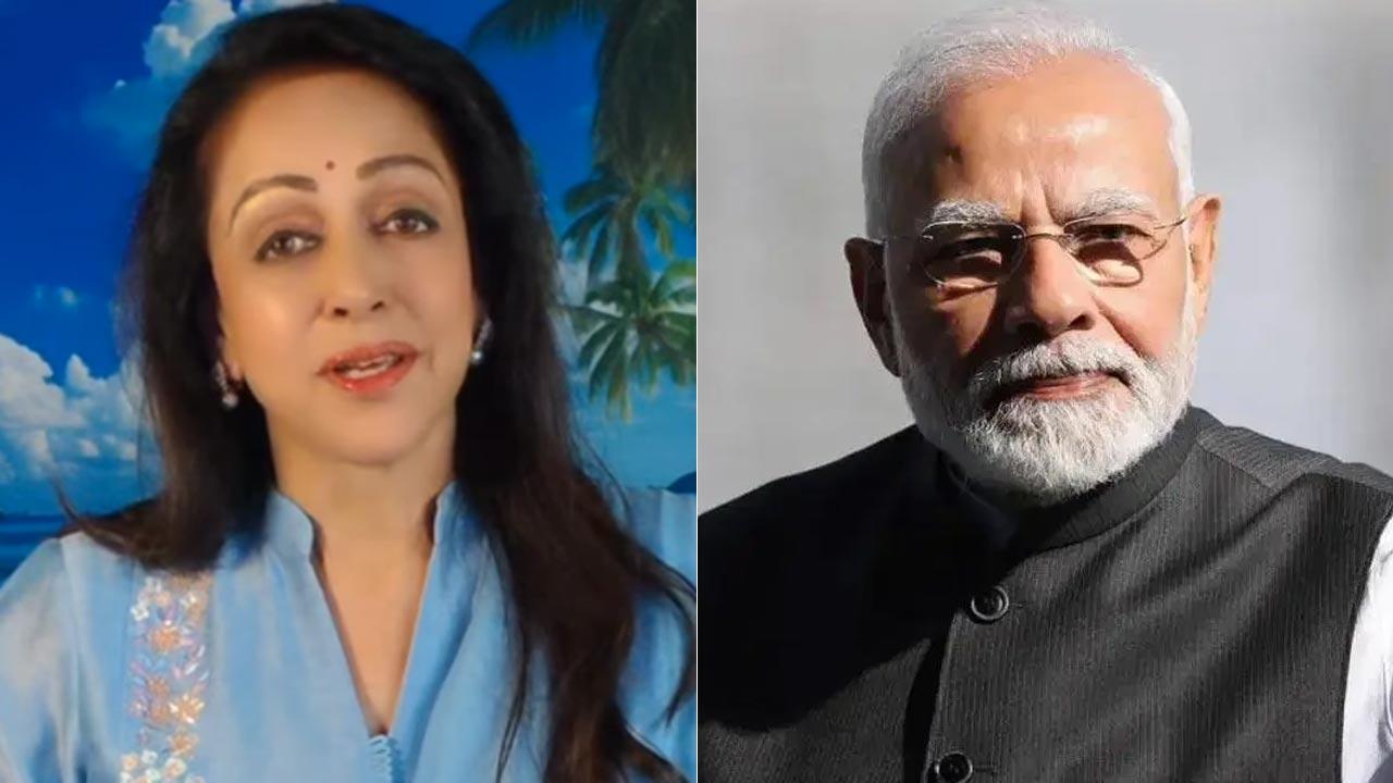 PM Modi turns 75: Hema Malini posts a video wishing him on Instagram