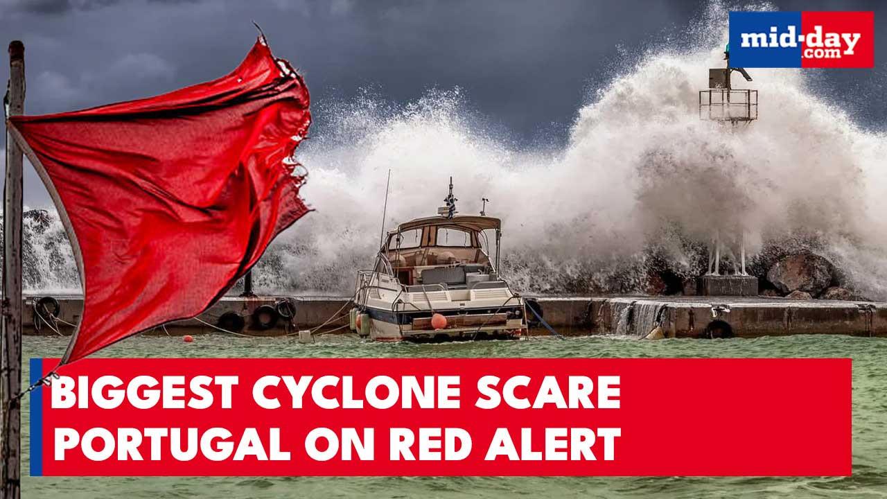 Hurricane GABRIELLE LASHES Portugal's Azores Islands; Authorities on Alert