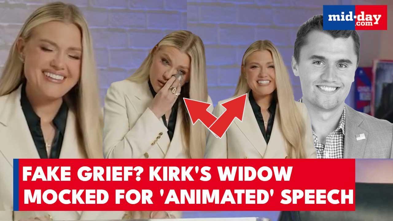 Heartbreak or histrionics? Erika Kirk's 'animated' tribute 