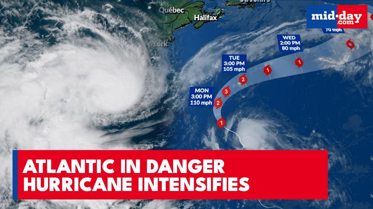 Massive Hurricane Gabrielle hits Atlantic, U.S. East Coast on high alert