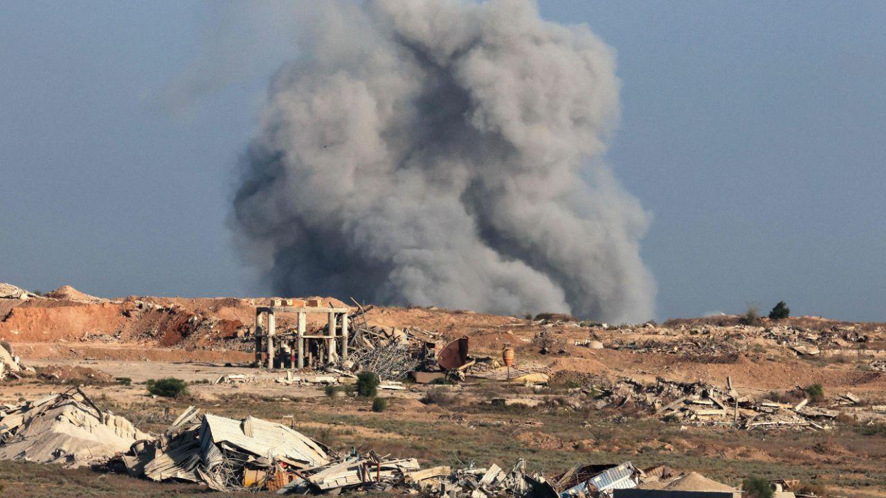 IN PHOTOS: Israeli airstrikes overnight target 50 spots in Gaza