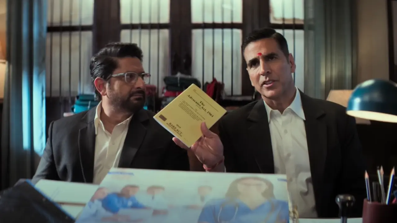 Jolly LLB 3 trailer: Akshay Kumar vs Arshad Warsi in a hilarious courtroom clash