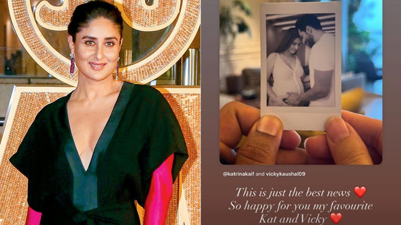 `This is just the best news`: Kareena Kapoor reacts to Katrina-Vicky`s pregnancy