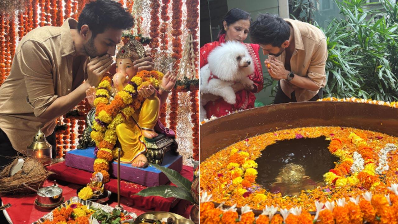 Ganesh Chaturthi 2025: Kartik Aaryan gets emotional as he bids farewell to Bappa