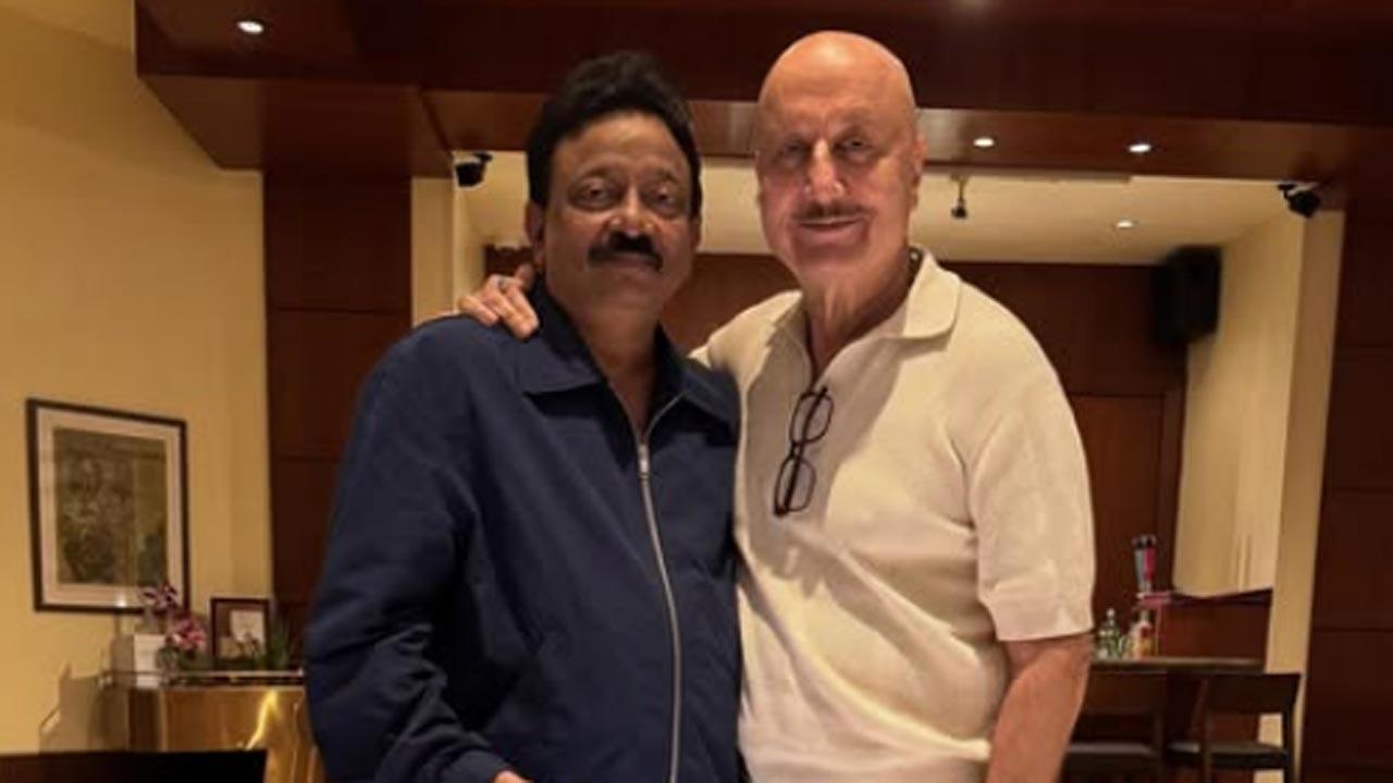 Anupam Kher ran into the original `Cool` director Ram Gopal Varma