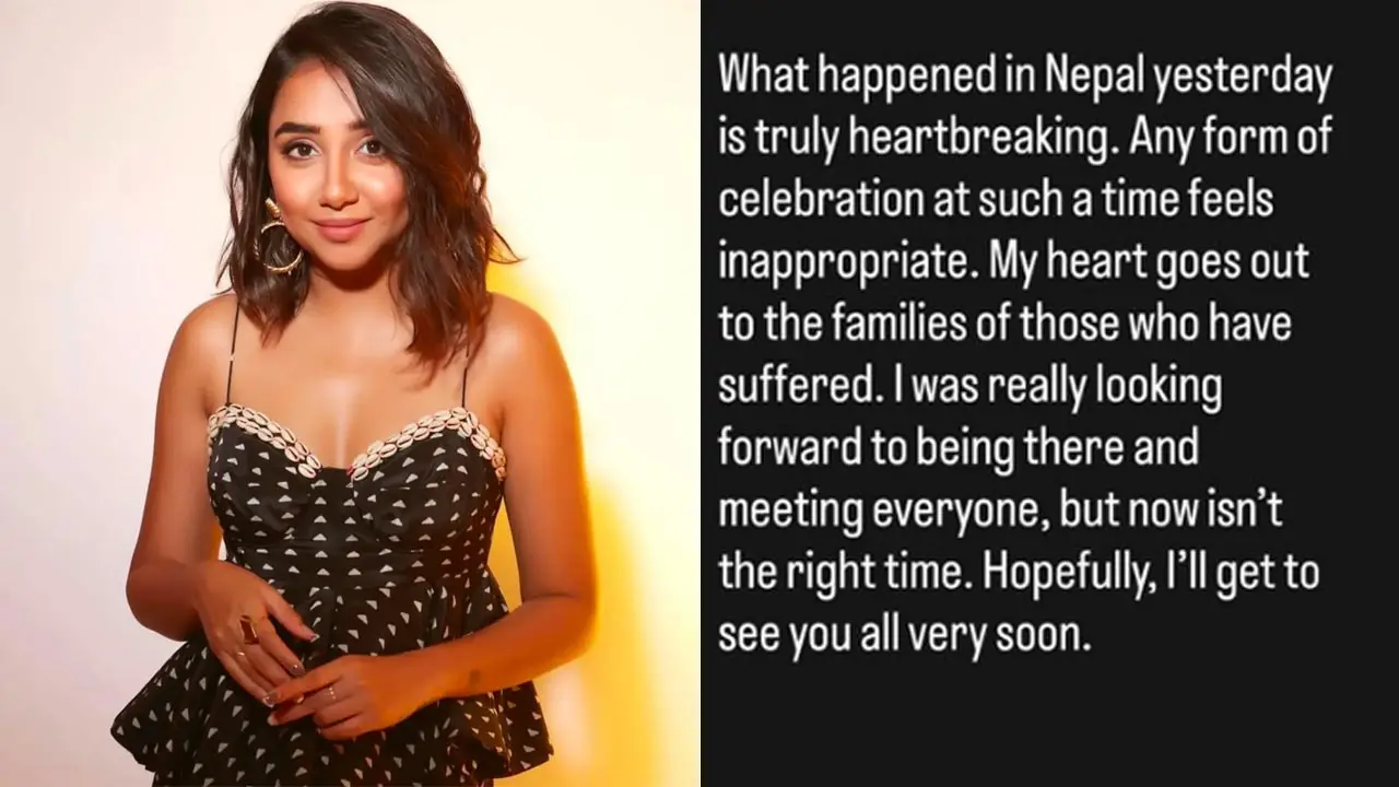 Prajakta Koli extends support to Nepal amid protests, postpones visit