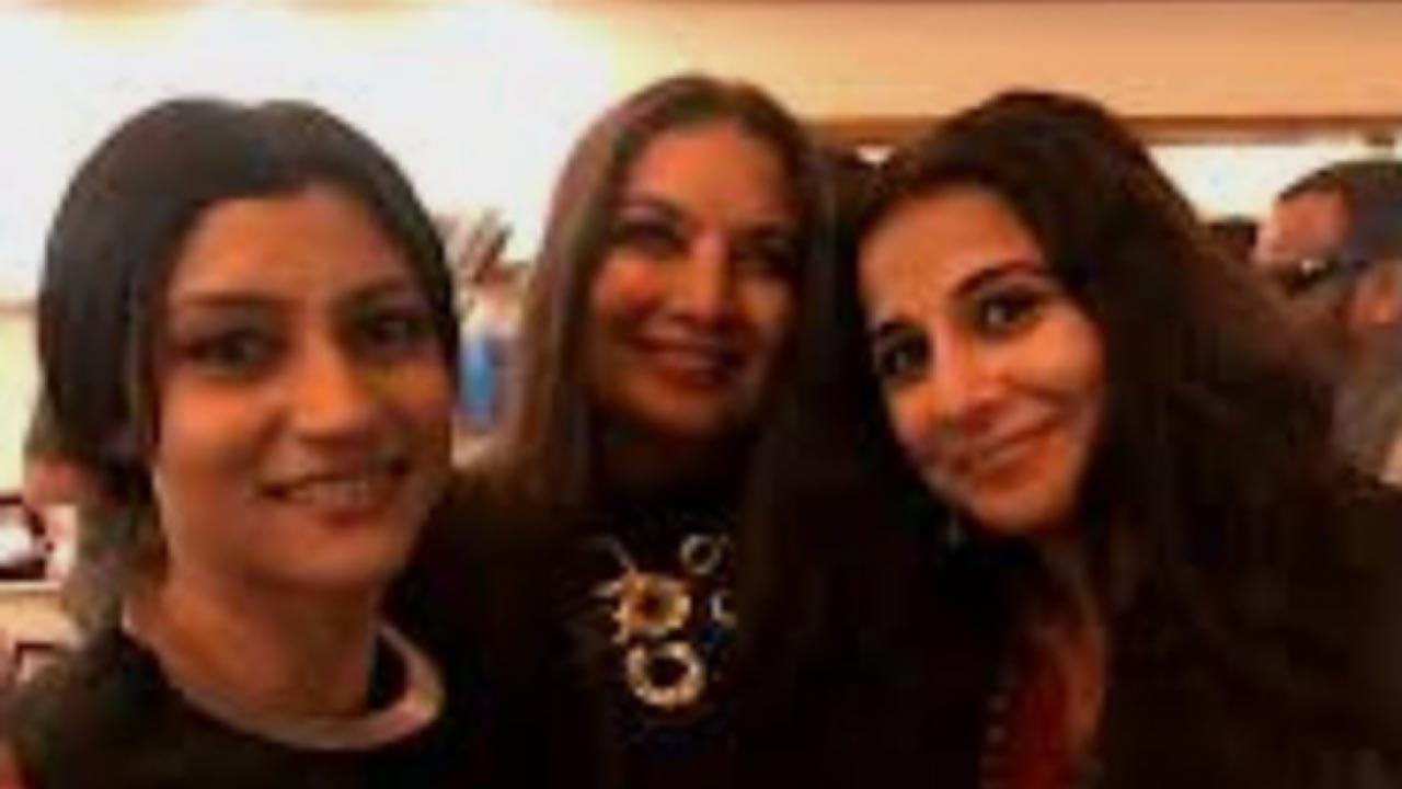 Shabana Azmi calls Vidya Balan and Konkona Sen Sharma beautiful friends