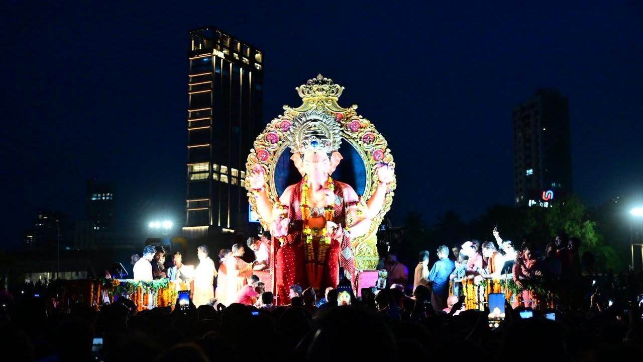 The move was met with loud cheers from thousands gathered at the site, as chants of 