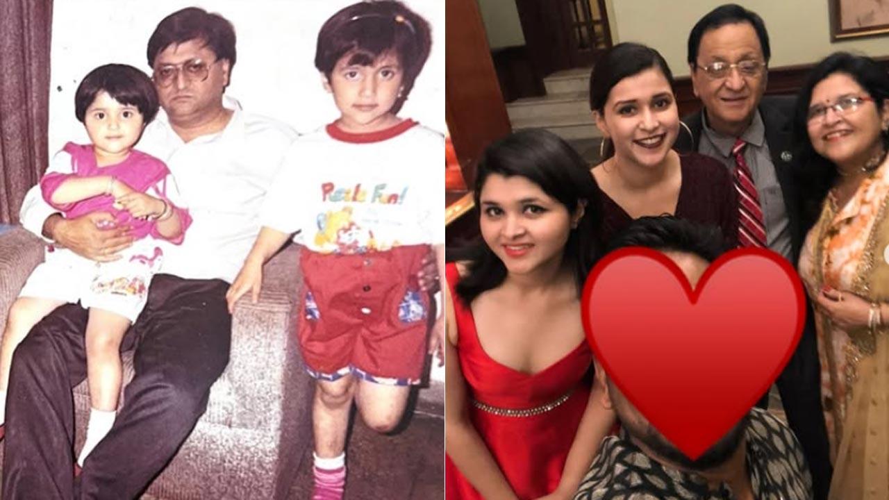 Mannara Chopra remembers late father Raman Rai Handa on his birth anniversary Picture Courtesy/Mannara Chopra`s Instagram account