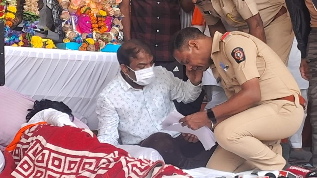 Jarange has been staging an indefinite hunger strike at Azad Maidan from August 29, demanding the Maratha community members be recognised as Kunbis, a categorisation that would enable them to avail benefits under the Other Backward Classes (OBC) quota