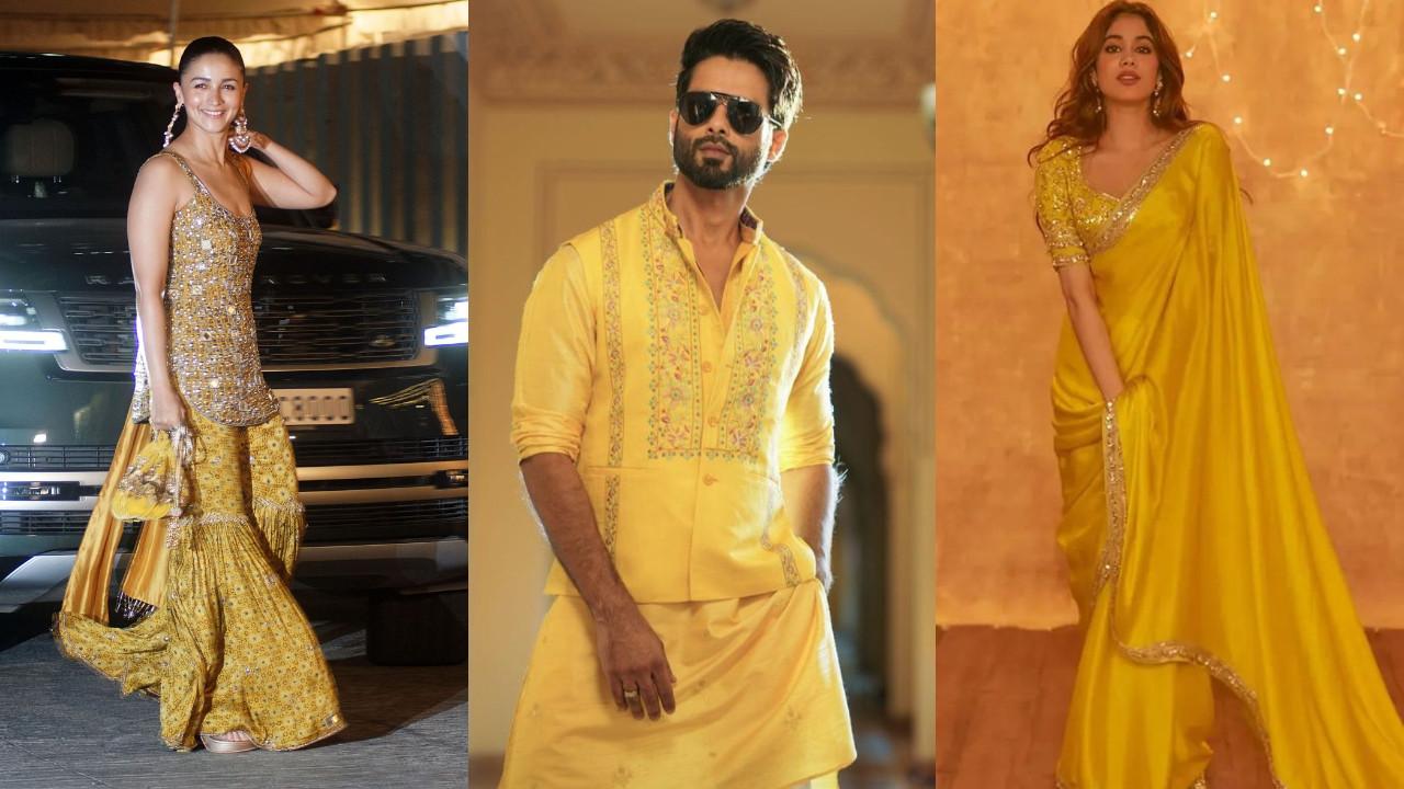 Navratri 2025 Day 4: Shine bright in yellow outfits inspired by Bollywood celebs