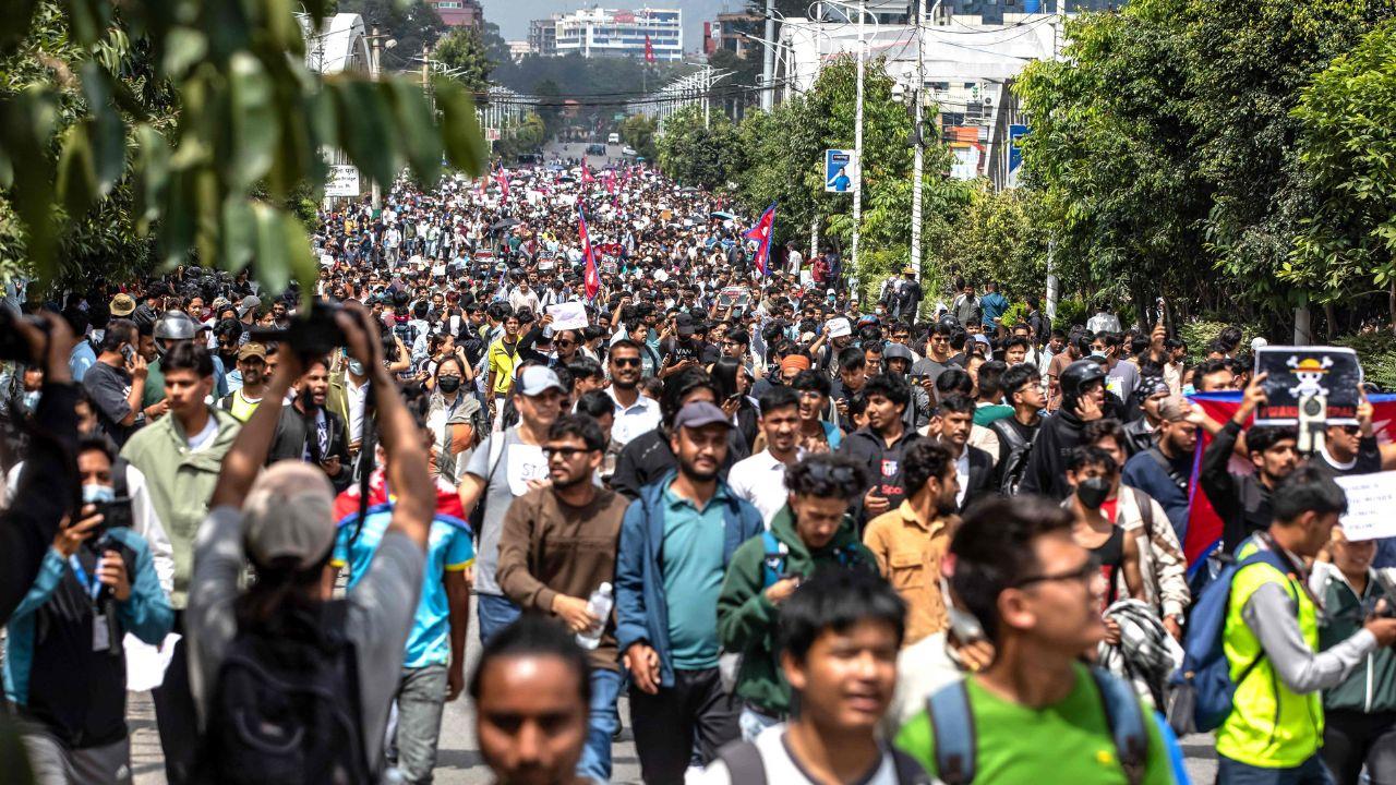 <p>The protest turned violent when some protesters breached the Parliament complex, leading police to respond with water cannons, tear gas, and live ammunition, according to eyewitnesses</p>