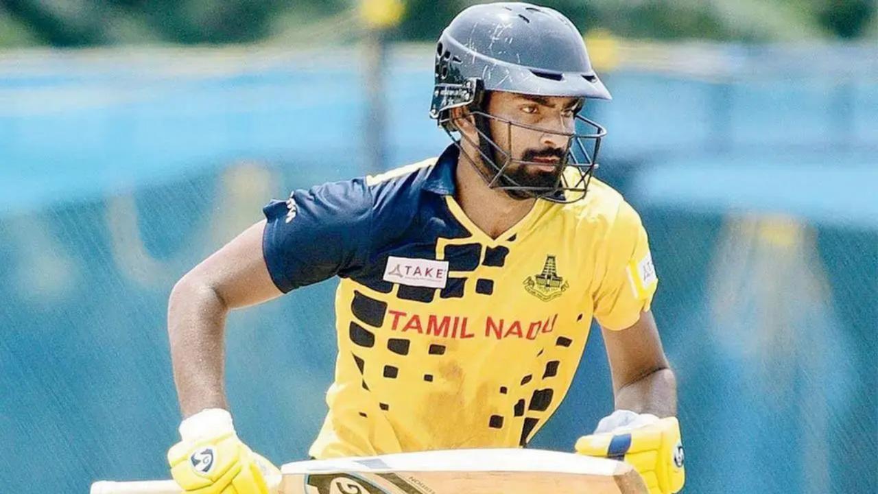 Jagadeesan falls for 197, denied record double century in Duleep Trophy 2025