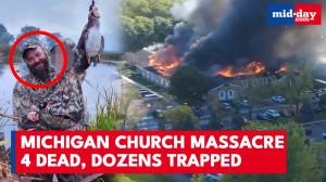 Michigan horror: 4 dead, 8 injured in bloody church attack after gunman crashes