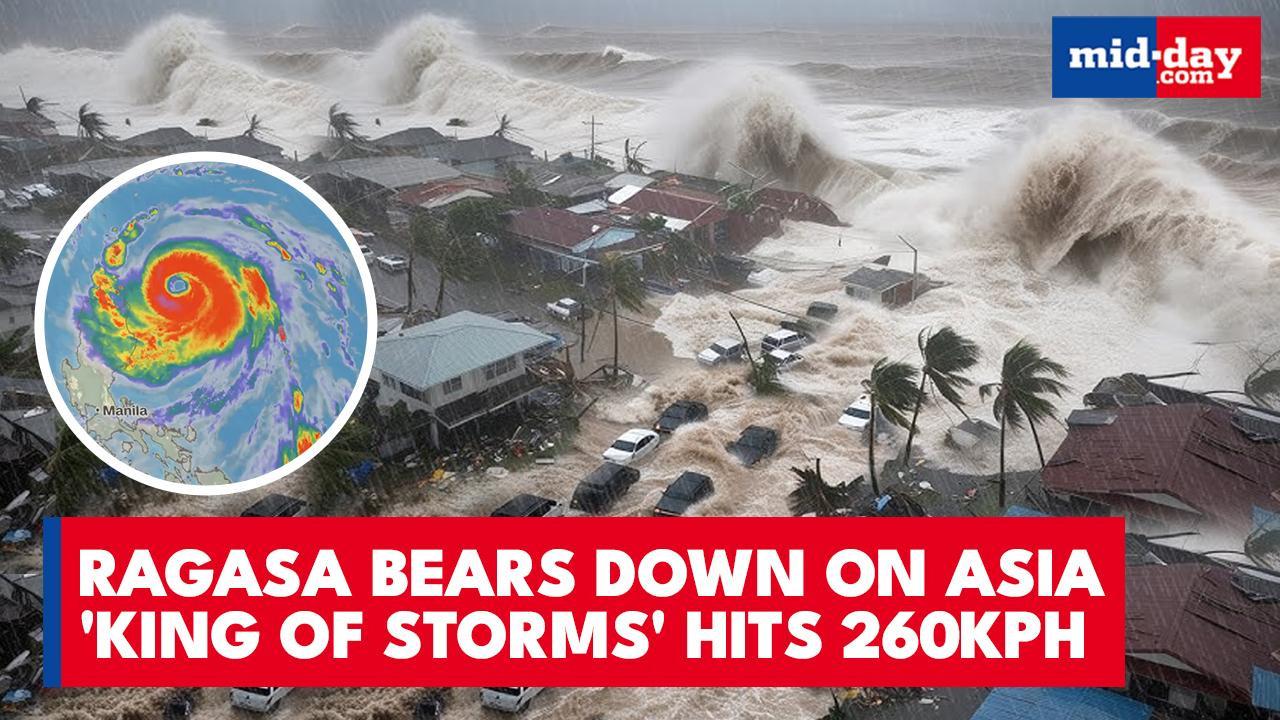 Hong Kong shuts down as Super Typhoon Ragasa | 2025’s strongest storm